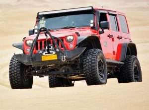 picture of Jeep Wrangler tow