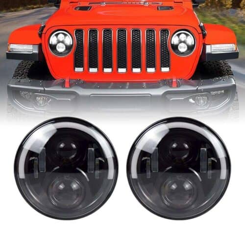 7-inch-half-halo-led-headlights-18-19-jeep-wrangler-jl-headlights-am-off-road-972718.jpg 7 Inch Half Halo LED Headlights for 18-21 Jeep Wrangler JL & Gladiator JT