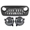 9-inch-led-halo-headlights-shark-grille-combo-for-18-23-jeep-wrangler-jl-gladiator-jt-headlights-grille-combo Halo Headlights & Shark Grille Combo Pack for 18-23 Jeep Wrangler JL & Gladiator JT