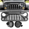 gladiator-grille-w-led-off-road-lights-smoked-turn-lights-combo-07-18-wrangler-jk-headlights-grille-combo-am-off-road-972227.jpg Gladiator Grille w/ LED Off-Road Lights & Smoked Turn Lights Combo for 07-18 Wrangler JK