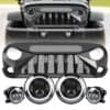 gladiator-vader-grille-halo-headlights-halo-fog-lights-combo-07-18-wrangler-jk-headlights-grille-combo-am-off-road-798427.jpg Gladiator Vader Grille & Halo Headlights & Halo Fog Lights for 07-18 Wrangler JK