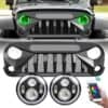 gladiator-vader-grille-rgb-halo-headlights-combo-07-18-wrangler-jk-headlights-grille-combo-am-off-road-788335.jpg Gladiator Vader Grille & RGB Halo Headlights Combo for 07-18 Wrangler JK