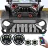 gladiator-vader-grille-rgb-halo-headlights-rgb-halo-fog-lights-combo-for-07-18-wrangler-jk-headlights-grille-combo-am-off-road-339301.jpg Gladiator Vader Grille & RGB Halo Headlights & RGB Halo Fog Lights Combo for 07-18 Wrangler JK