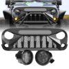 gladiator-vader-grille-smoked-turn-lights-combo-07-18-wrangler-jk-headlights-grille-combo-am-off-road-966468.jpg Gladiator Vader Grille & Smoked Turn Lights Combo for 07-18 Wrangler JK