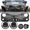 hawke-grille-halo-headlights-smoked-turn-lights-combo-07-18-wrangler-jk-headlights-grille-combo-am-off-road-500721.jpg Hawke Grille & Halo Headlights & Smoked Turn Lights Combo for 07-18 Wrangler JK