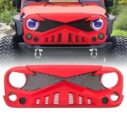 hawke-grille-red-07-18-jeep-wrangler-jk-grilles-and-grille-deletes-am-off-road-747557.jpg Hawke Grille - Red for 07-18 Jeep Wrangler JK