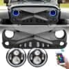 hawke-grille-rgb-halo-headlights-combo-07-18-wrangler-jk-headlights-grille-combo-am-off-road-886989.jpg Hawke Grille & RGB Halo Headlights Combo for 07-18 Wrangler JK