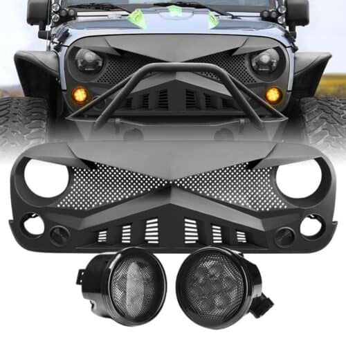 hawke-grille-smoked-turn-lights-combo-07-18-wrangler-jk-headlights-grille-combo-am-off-road-320439.jpg Hawke Grille & Smoked Turn Lights Combo for 07-18 Wrangler JK