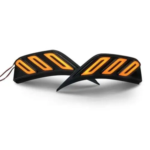 LED Front Fender Side Turn Signal for 18-21 Jeep Wrangler JL/ Gladiator JT