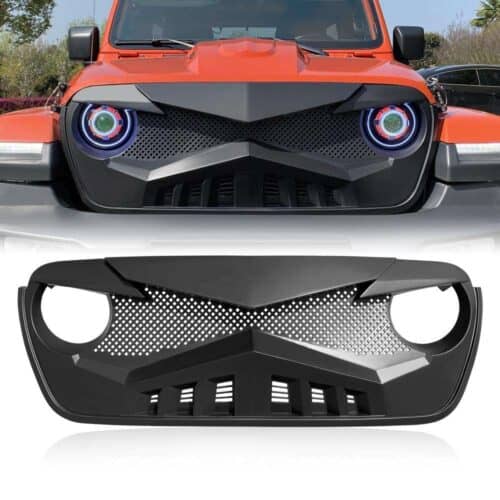 pre-order-hawke-grille-matte-black-18-20-jeep-wrangler-jl-grilles-and-grille-deletes-am-off-road-784967.jpg Hawke Grille - Matte Black for 18-23 Jeep Wrangler JL & Gladiator JT