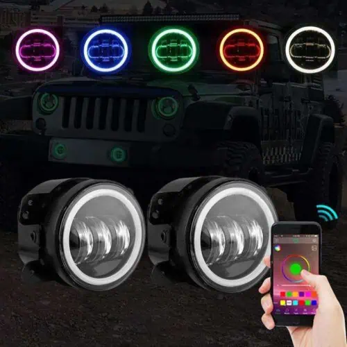 rgb-halo-fog-lights-for-97-18-jeep-wrangler-tj-jk-fog-lights-am-off-road-614169.jpg RGB Halo Fog Lights for 97-18 Jeep Wrangler TJ/ JK