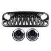 rgb-halo-headlights-shark-grilles-combo-for-jeep-wrangler-jk-jku-headlights-grille-combo-am-off-road-716234.jpg RGB Halo Headlights & Shark Grilles Combo for Jeep Wrangler JK/ JKU