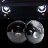 Smoked Lens LED Headlights for 97-18 Jeep Wrangler TJ/ JK (DOT Approved)