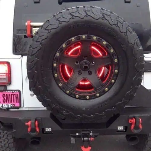 Spare Tire 3rd Brake Lights for 87-21 Wrangler TJ/ JK/ JL