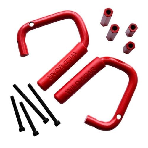 steel-grab-handle-for-07-18-jeep-wrangler-jk-jku-grab-handles-padding-am-off-road-front-red-977473.jpg Steel Grab Handle for 07-20 Jeep Wrangler JK/ JKU - Front / red