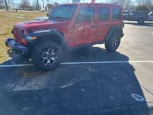 lifted jeep wrangler that has issue with death wobble