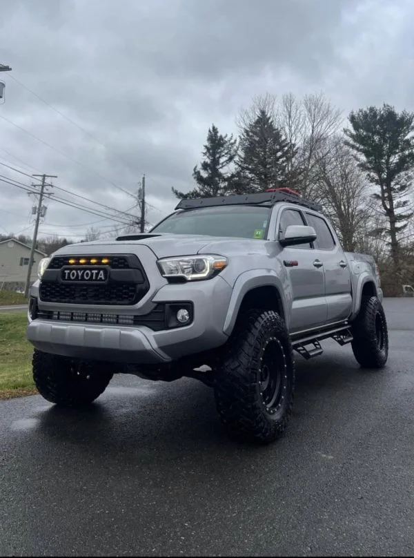 customers silver trd sport tacoma with trd pro heritage inspired grille