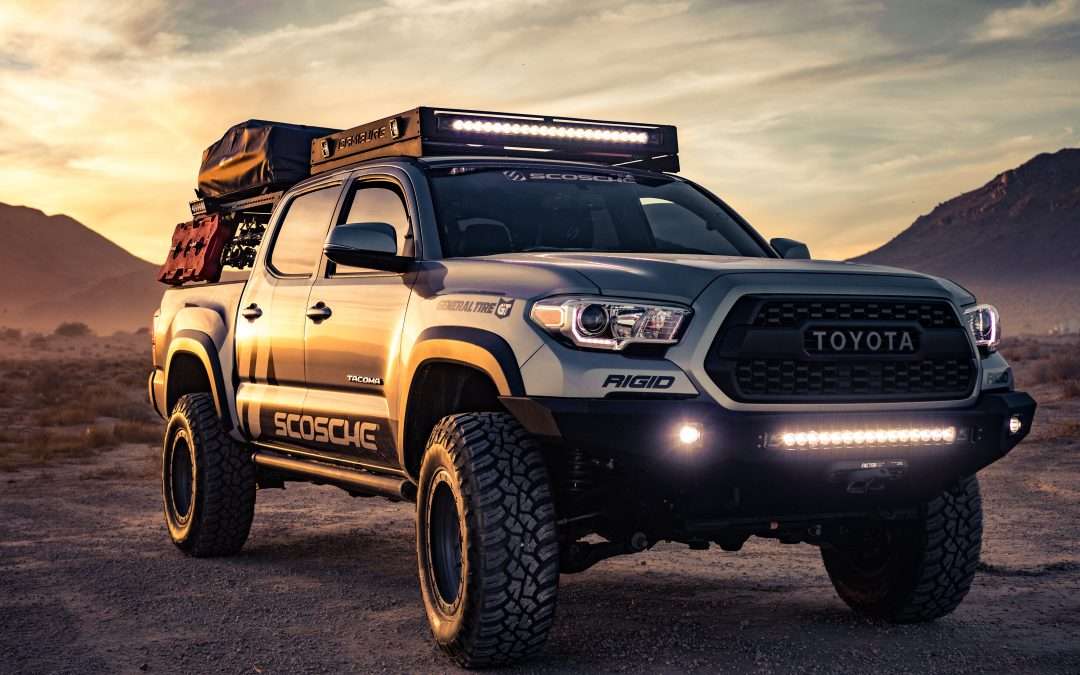 toyota tacoma overlanding rig off road