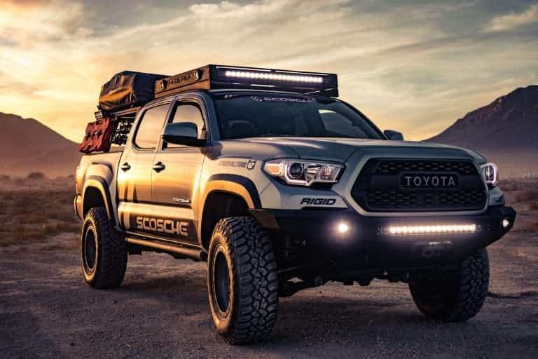 toyota tacoma overlanding rig off road