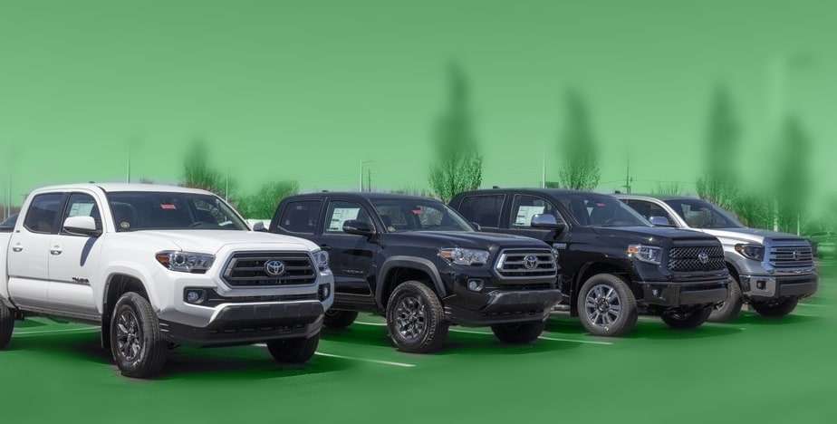 Picture of Toyota Tacoma models