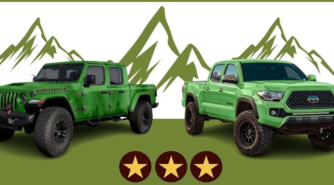 Toyota Tacoma vs. Jeep Gladiator