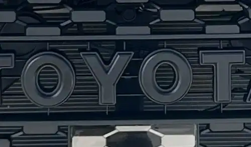 Toyota Tundra Replacement Letters for TRD Pro Grille Aftermarket Black Toyota Tundra Replacement Letters for TRD Pro Grille Aftermarket Black