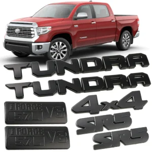 2014-2021 Toyota Tundra Black Emblems