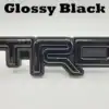 TRD Grille Badge Glossy Black TRD Grill Badge | Fits Toyota Tacoma, Tundra, 4Runner and Others