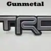 TRD Grille Badge Gunmetal TRD Grill Badge | Fits Toyota Tacoma, Tundra, 4Runner and Others