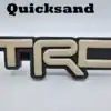 TRD Grille Badge Quicksand TRD Grill Badge | Fits Toyota Tacoma, Tundra, 4Runner and Others