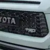 TRD Grille Badge installed on Tacoma TRD Grill Badge | Fits Toyota Tacoma, Tundra, 4Runner and Others