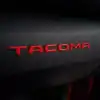 Tacoma Glove Box Letters Performance Red Tacoma Glove Box Letters Performance Red