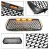 1-new__67693 HONEYCOMB MESH GRILLE + LED DRL & SIGNAL LIGHTS FOR 3RD GEN TOYOTA TACOMA (2016-2023) NO SENSOR
