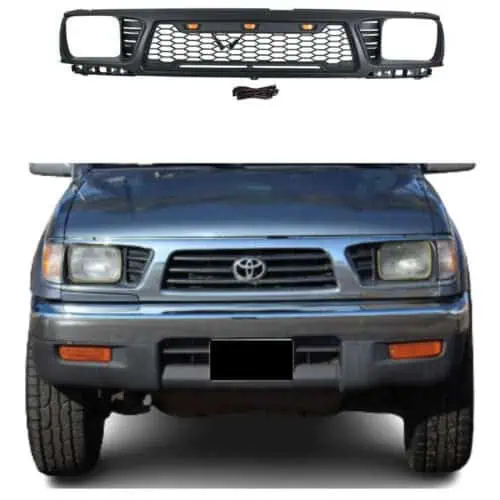 1995-1996 TOYOTA TACOMA MESH GRILL WITH LIGHTS
