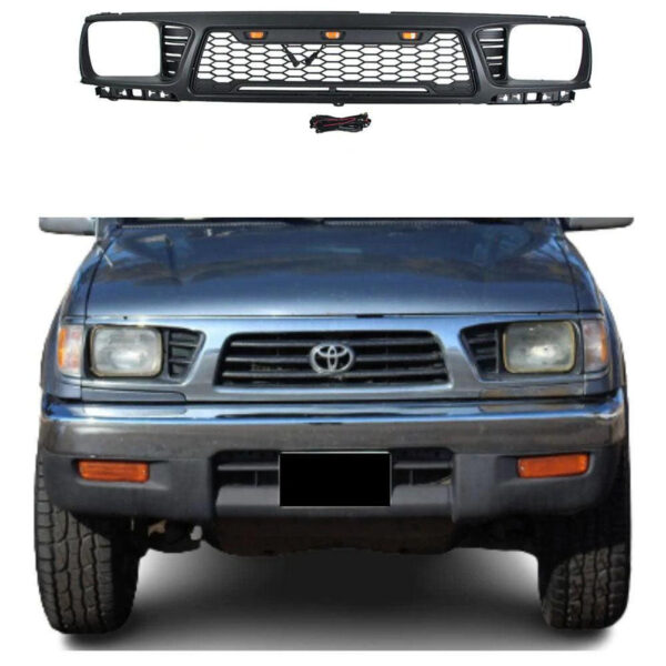1995-1996 TOYOTA TACOMA MESH GRILL WITH LIGHTS