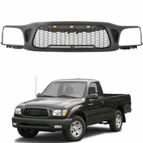 black-honeycomb-mesh-grille-fit-for-2001-2004-toyota-tacoma-with-amber-led-lights-goodmatchup-1__71986 (1) 2001-2004 Toyota Tacoma Black Honeycomb Mesh Grille With Amber LED Lights