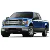 ARMOR GRILLE W/OFF-ROAD LIGHTS - MATTE BLACK FOR 2009-2014 FORD F150