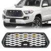 front-mesh-grille-w-amber-lights-for-2016-2021-toyota-tacoma-matte-black-grilles-and-grille-deletes-am-off-road-635086 FRONT MESH GRILLE W/ AMBER LIGHTS FOR 2016-2021 TOYOTA TACOMA-MATTE BLACK