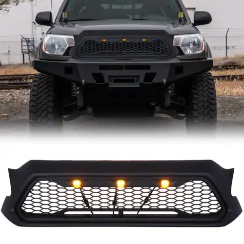 front-mesh-grille-w-led-lights-for-2012-2015-toyota-tacoma-grilles-and-grille-deletes-am-off-road-665044 FRONT MESH GRILLE W/ LED LIGHTS FOR 2012-2015 TOYOTA TACOMA