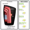 led-tail-lights-wsequential-tube-signal-smoked-lens-for-2016-2023-toyota-tacoma-taillights-am-off-road-414909 LED TAIL LIGHTS W/SEQUENTIAL TUBE SIGNAL-SMOKED LENS FOR 2016-2023 TOYOTA TACOMA